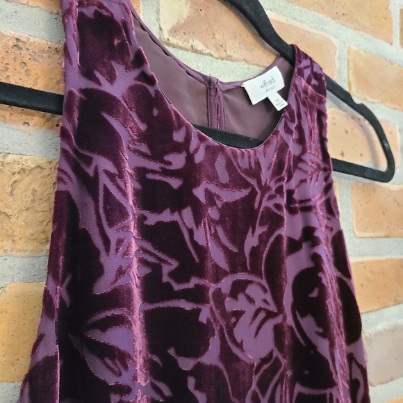 Wilfred Dress, XXS Small, Burgundy - Picture 6 of 6
